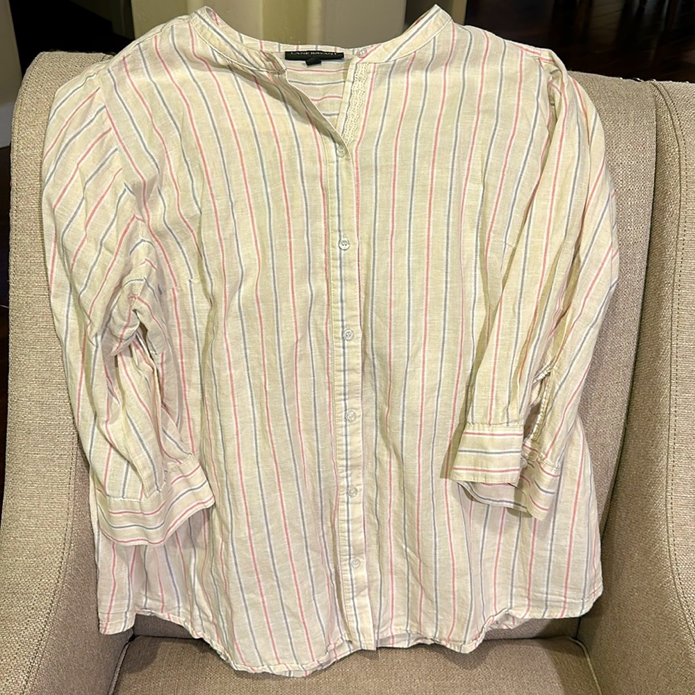 Lane Bryant button-down shirt